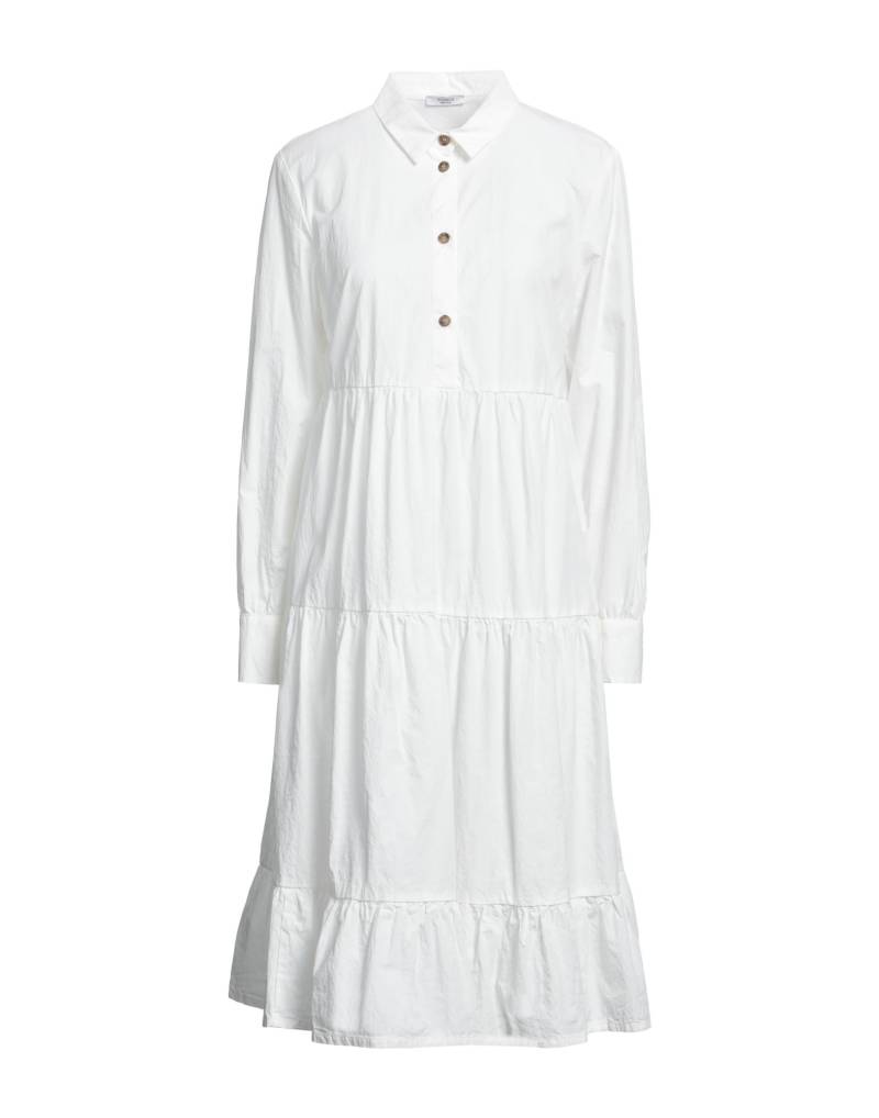 PESERICO Midi-kleid Damen Weiß von PESERICO