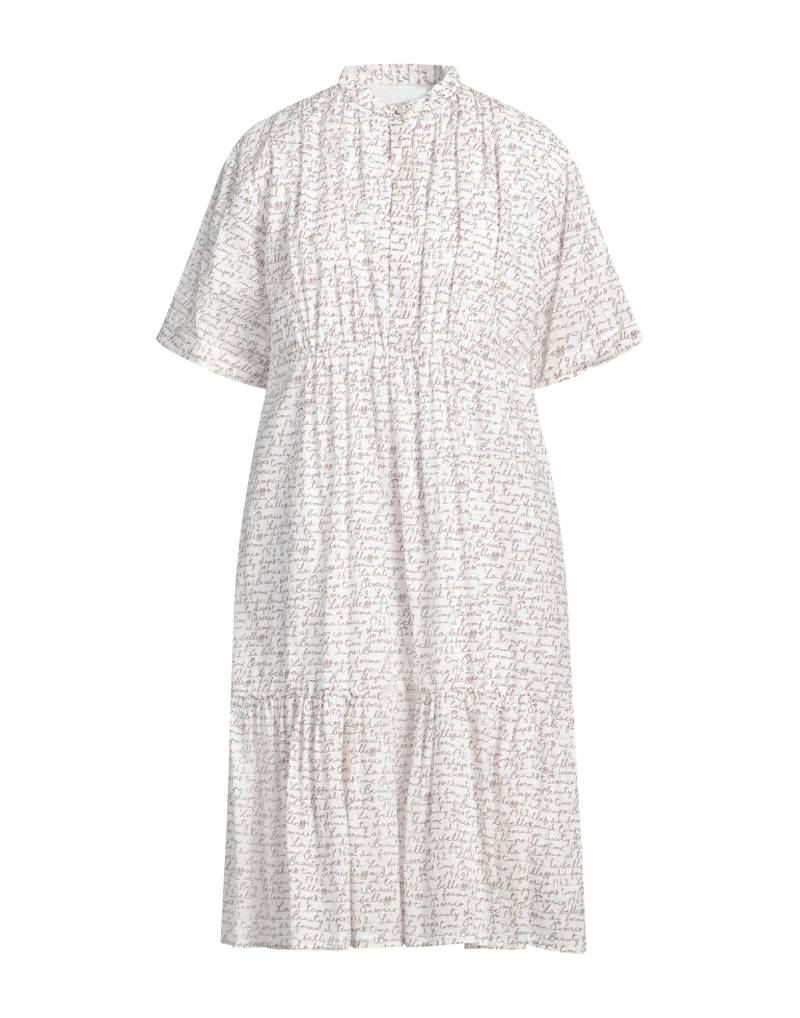 PESERICO Midi-kleid Damen Weiß von PESERICO