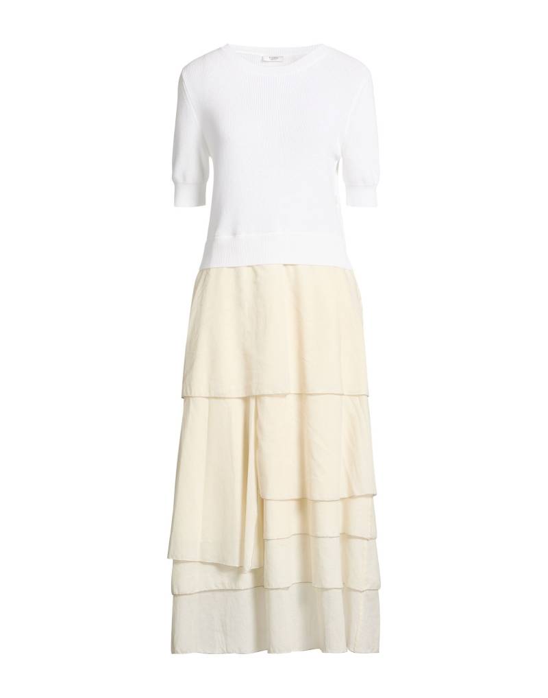 PESERICO Midi-kleid Damen Weiß von PESERICO
