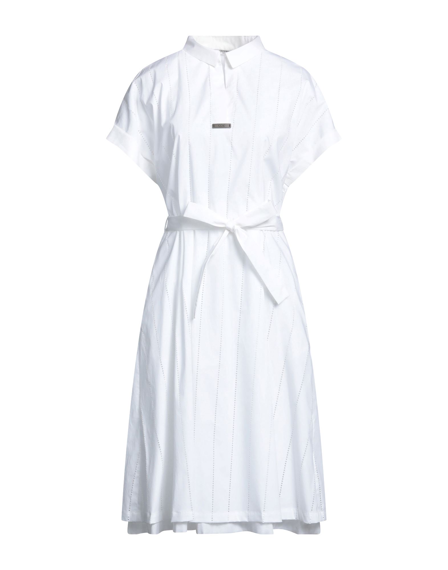 PESERICO Midi-kleid Damen Weiß von PESERICO
