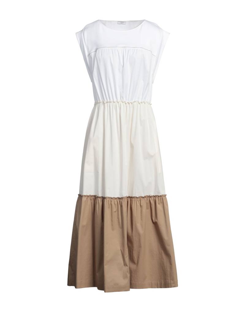PESERICO Midi-kleid Damen Weiß von PESERICO