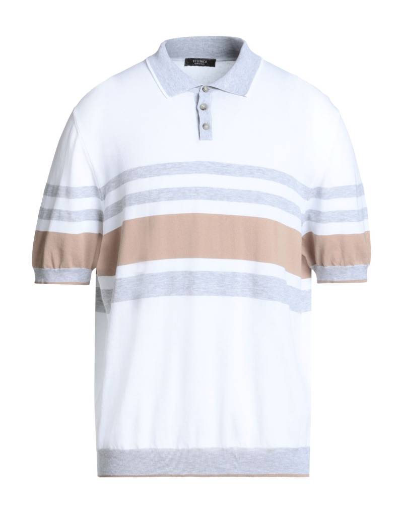 PESERICO Poloshirt Herren Weiß von PESERICO