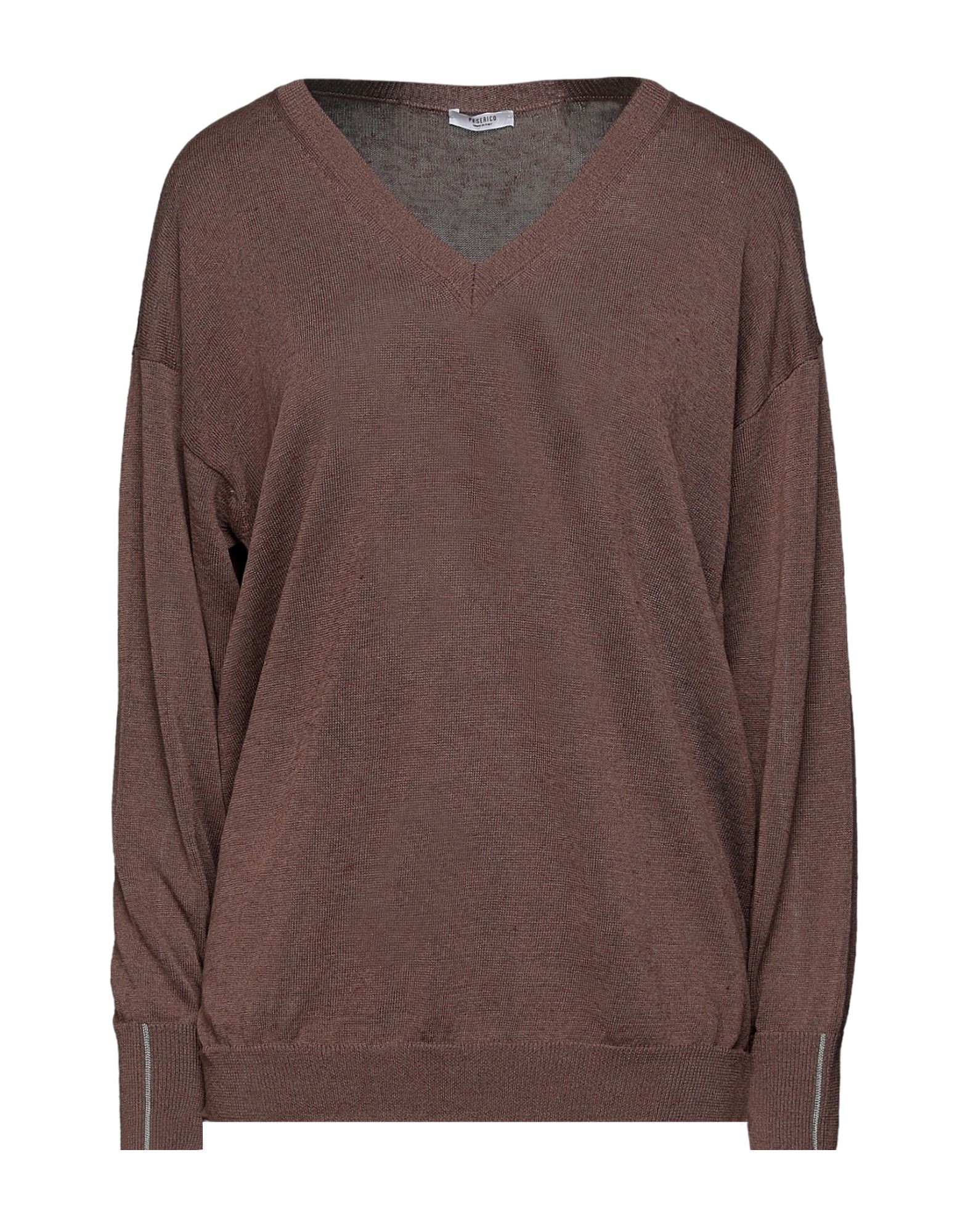 PESERICO Pullover Damen Dunkelbraun von PESERICO