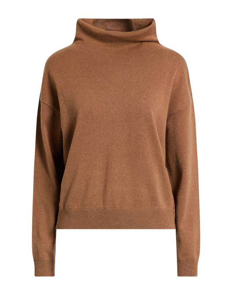 PESERICO Rollkragenpullover Damen Braun von PESERICO