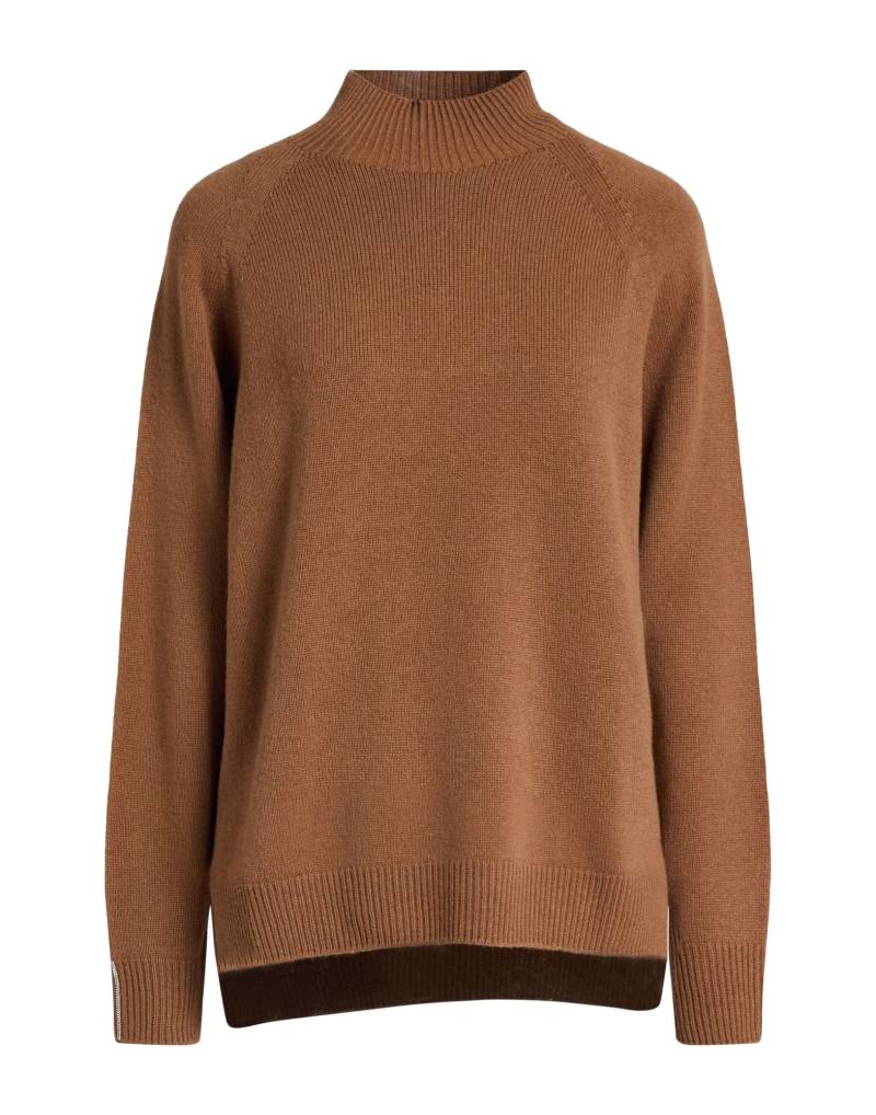 PESERICO Rollkragenpullover Damen Braun von PESERICO