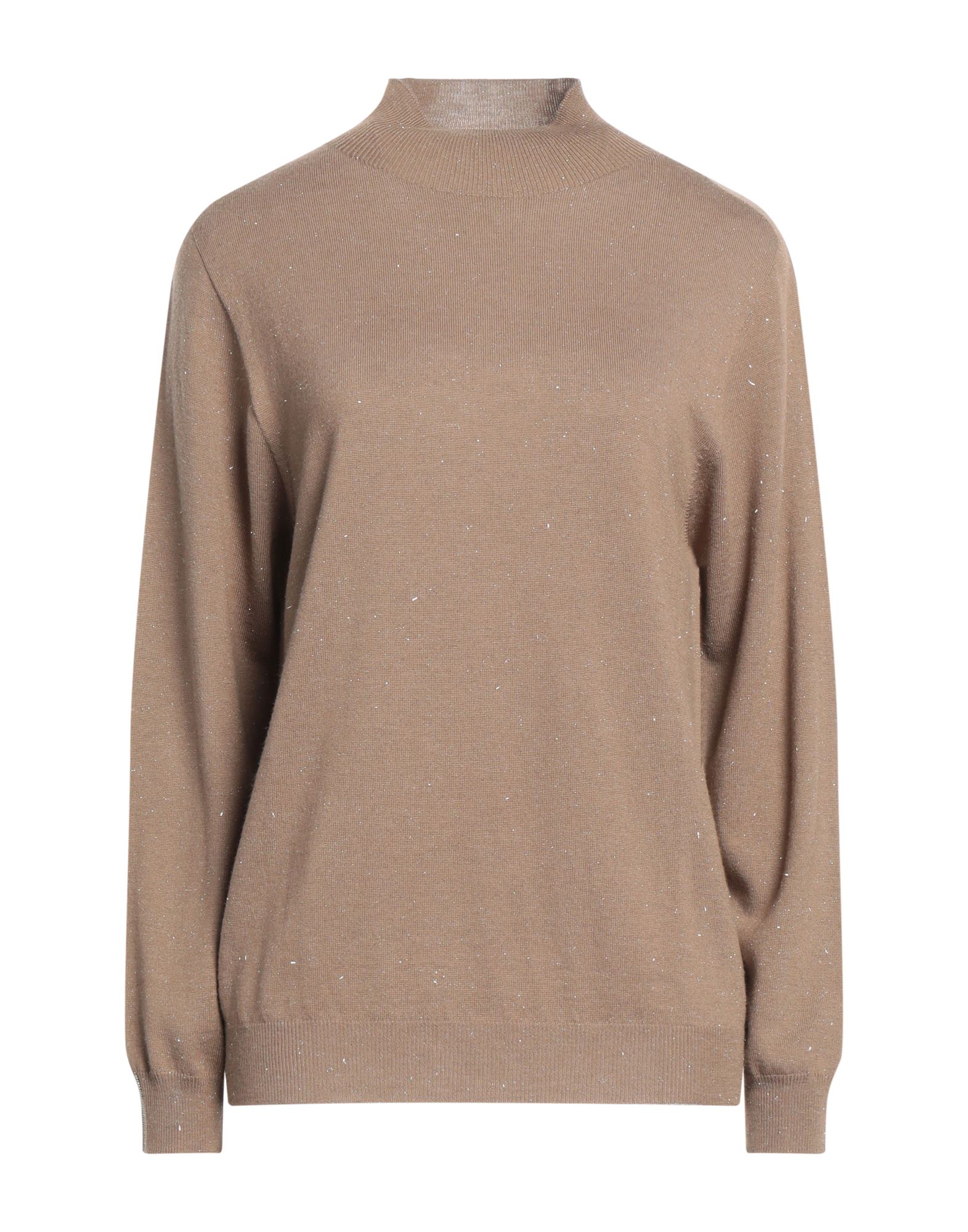 PESERICO Rollkragenpullover Damen Hellbraun von PESERICO