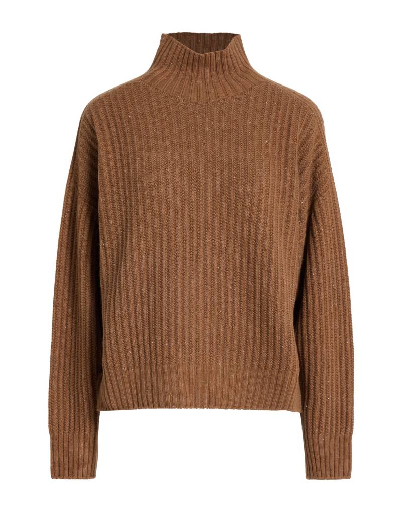 PESERICO Rollkragenpullover Damen Hellbraun von PESERICO