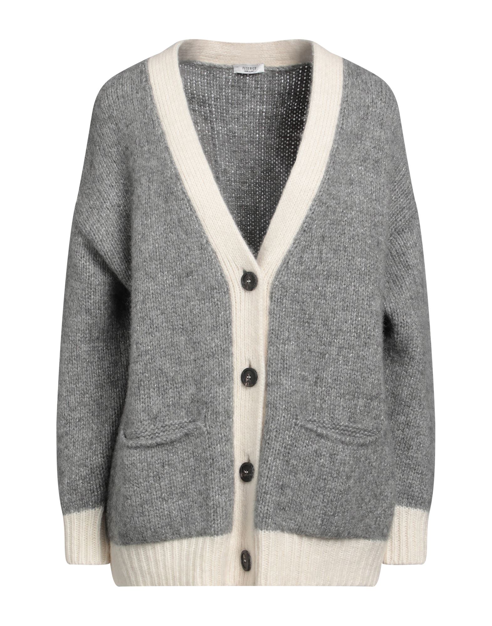 PESERICO Strickjacke Damen Grau von PESERICO