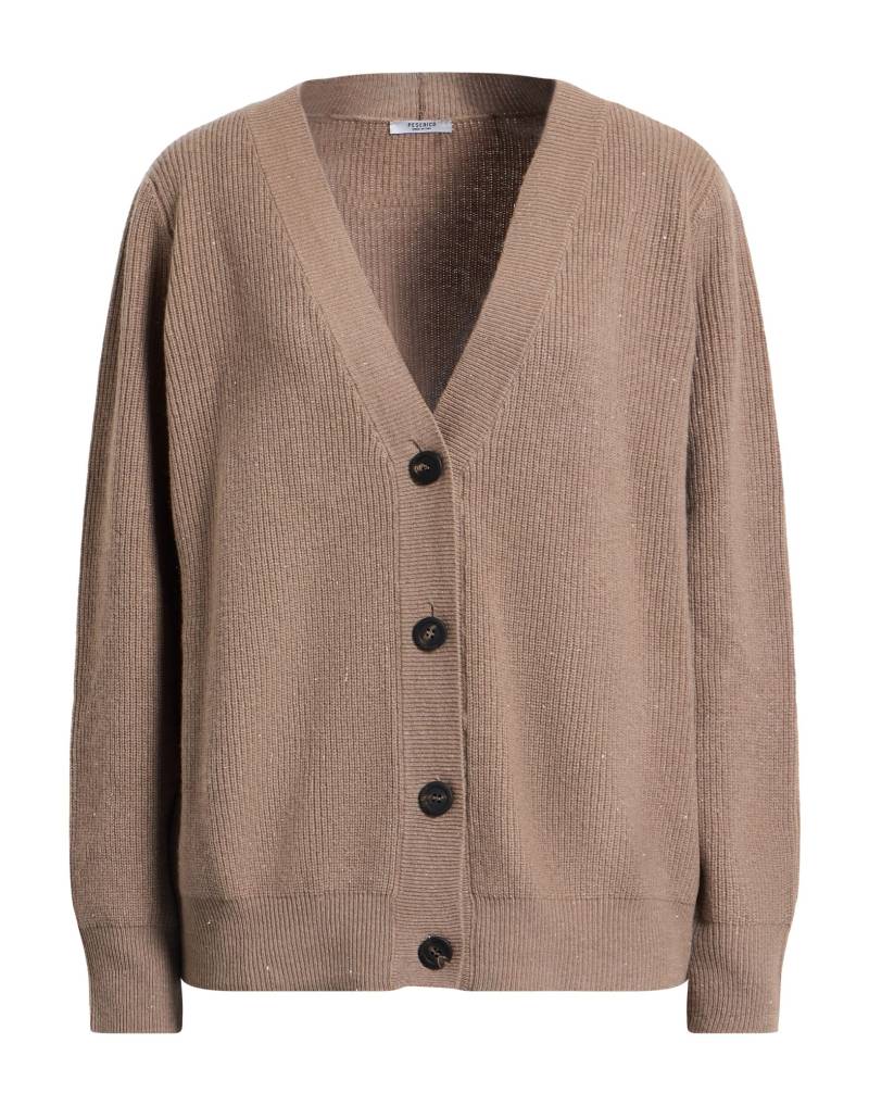 PESERICO Strickjacke Damen Khaki von PESERICO