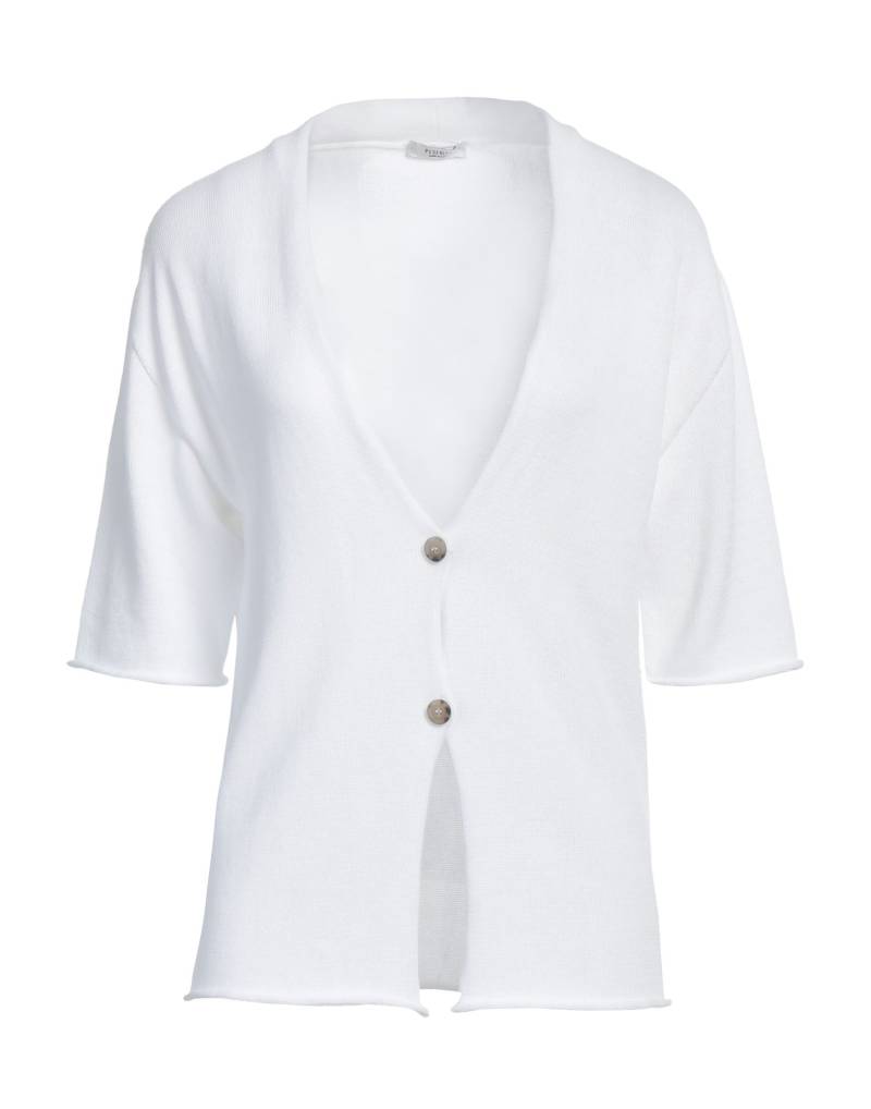 PESERICO Strickjacke Damen Weiß von PESERICO