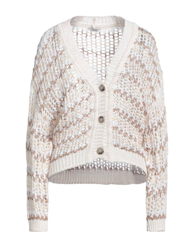 PESERICO Strickjacke Damen Weiß von PESERICO