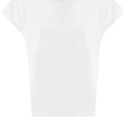 Peserico Baumwoll-t-shirt - Weiß/grau von PESERICO