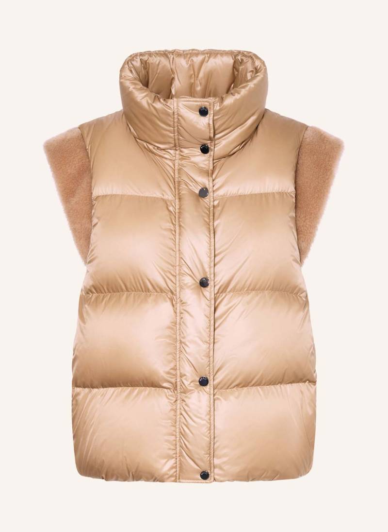 Peserico Daunenweste beige von PESERICO