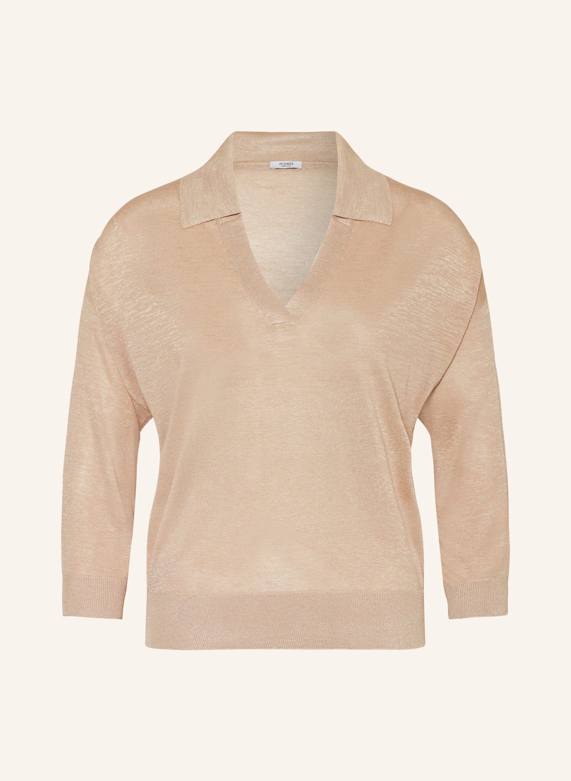 Peserico Pullover Mit 3/4-Arm beige von PESERICO