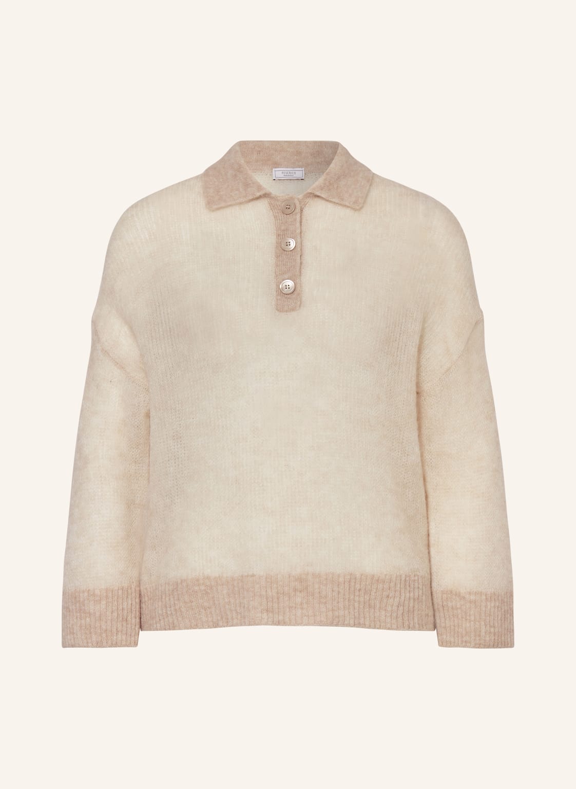 Peserico Pullover Mit Alpaka beige von PESERICO