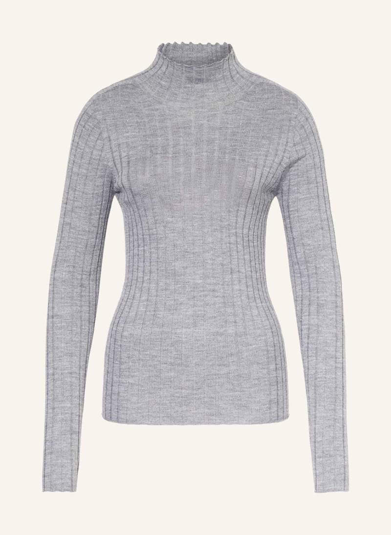 Peserico Pullover Mit Glitzergarn grau von PESERICO