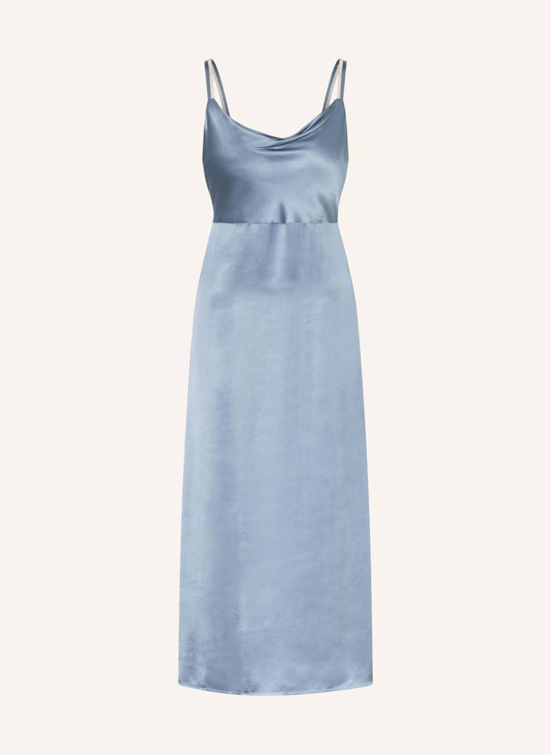 Peserico Satinkleid blau von PESERICO