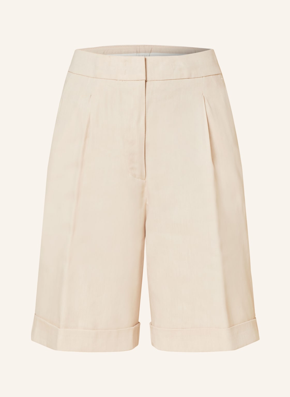 Peserico Shorts Mit Leinen beige von PESERICO