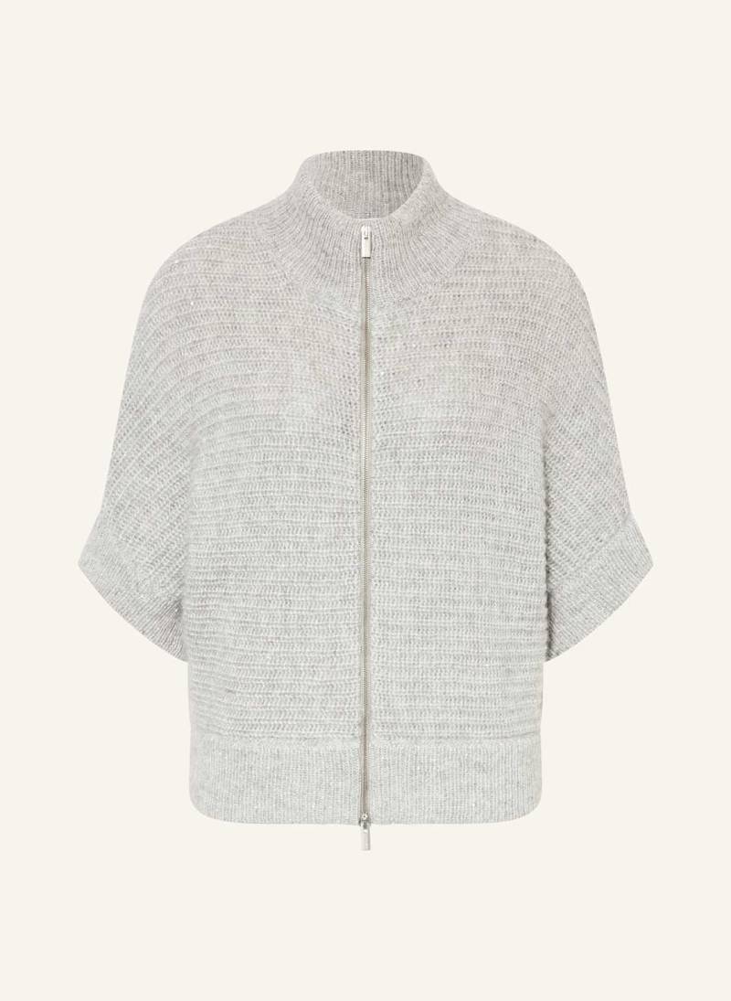 Peserico Strickjacke Mit 3/4-Arm Und Pailletten grau von PESERICO