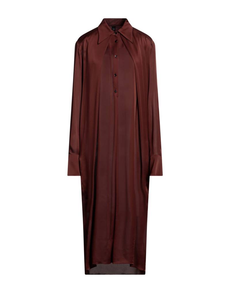 PETAR PETROV Midi-kleid Damen Braun von PETAR PETROV