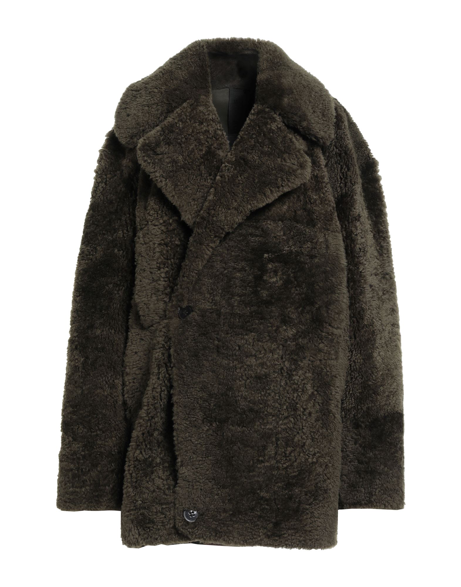 PETAR PETROV Shearling- & Kunstfell Damen Dunkelgrün von PETAR PETROV