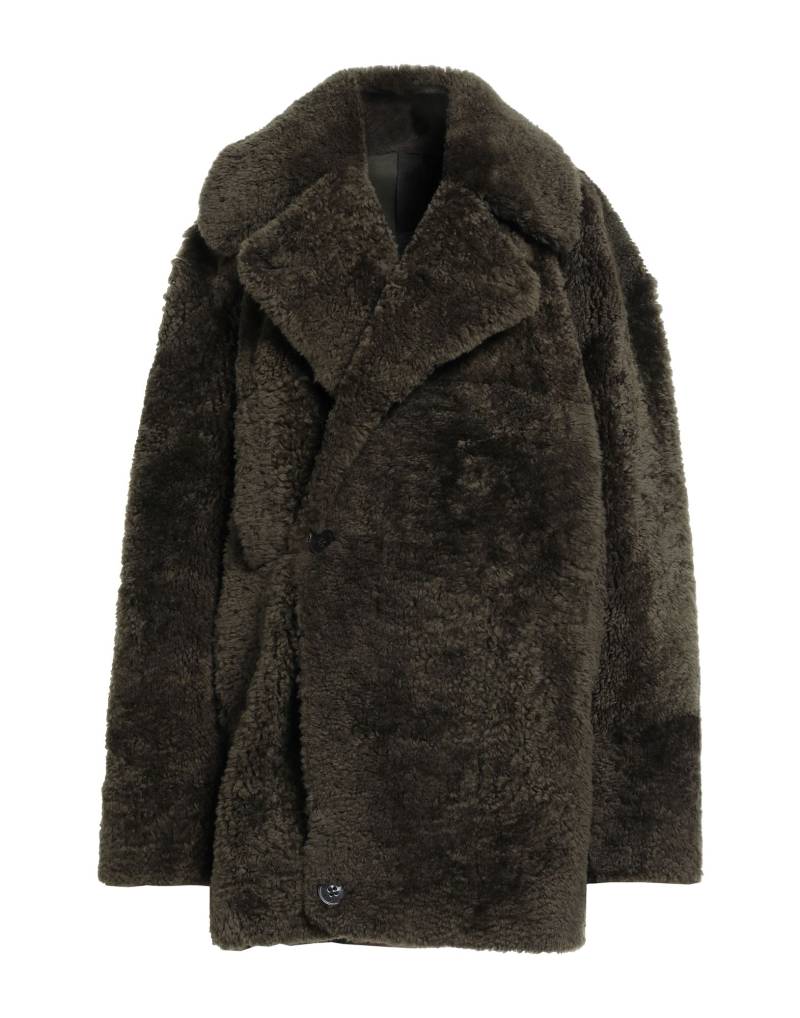 PETAR PETROV Shearling- & Kunstfell Damen Dunkelgrün von PETAR PETROV