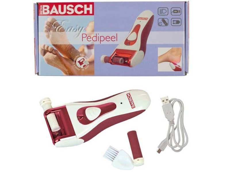 PETER BAUSCH Elektrischer Hornhautentferner EasyPedipeel - aufladbar, 0328 von PETER BAUSCH
