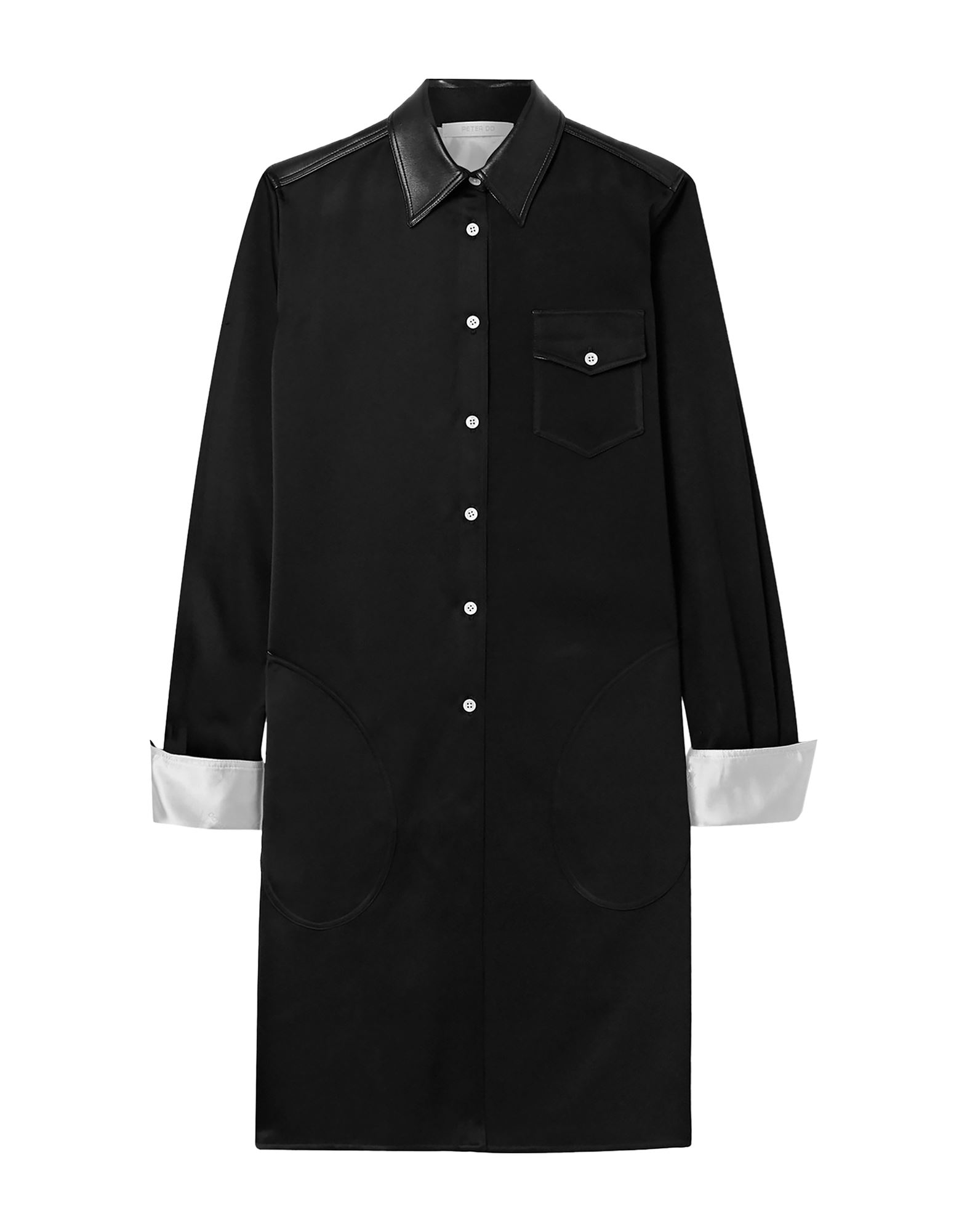 PETER DO Midi-kleid Damen Schwarz von PETER DO