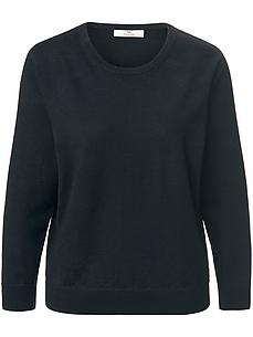 Rundhals-Pullover PETER HAHN PURE EDITION schwarz von PETER HAHN PURE EDITION