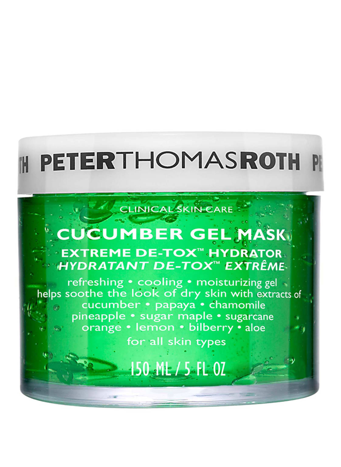 Peter Thomas Roth Cucumber Gel Mask 150 ml von PETER THOMAS ROTH