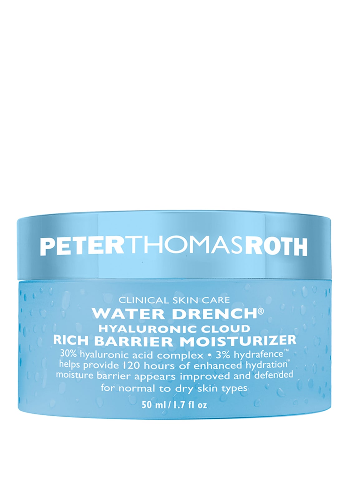 Peter Thomas Roth Water Drench® Hyaluronic Cloud Rich Barrier Moisturizer 50 ml von PETER THOMAS ROTH