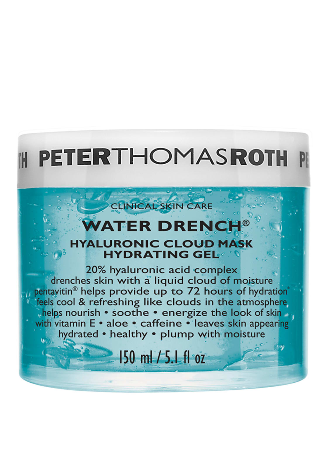 Peter Thomas Roth Water Drench Hyaluronic Cloud Mask 150 ml von PETER THOMAS ROTH