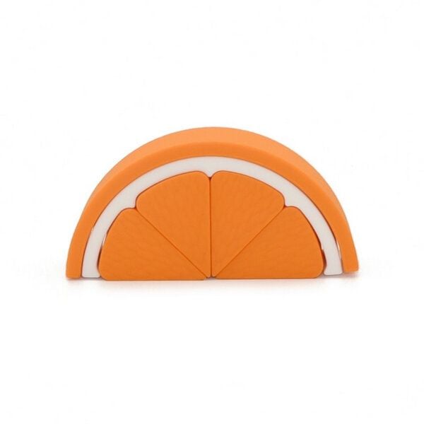 PETIKIDS Montessori-Lernspielzeug – Das orangefarbene Puzzle – Lernspielzeug von PETIKIDS