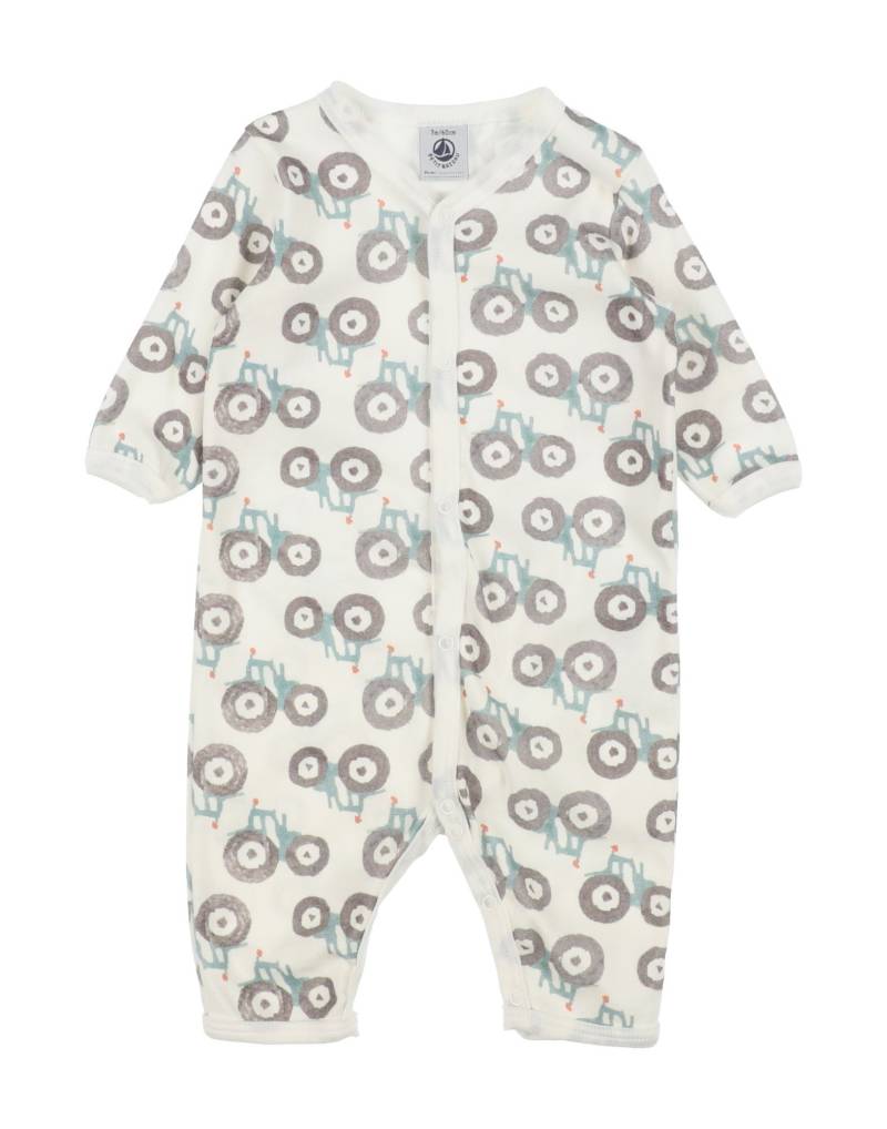 PETIT BATEAU Babystrampler & -latzhosen Kinder Weiß von PETIT BATEAU
