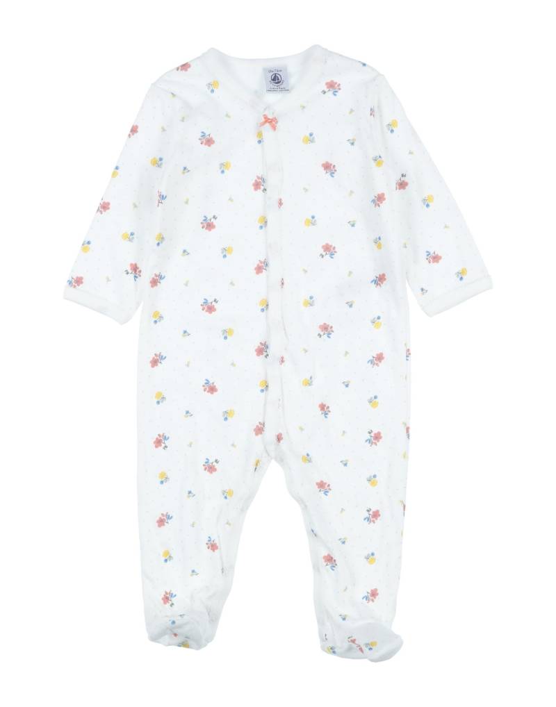 PETIT BATEAU Babystrampler & -latzhosen Kinder Weiß von PETIT BATEAU