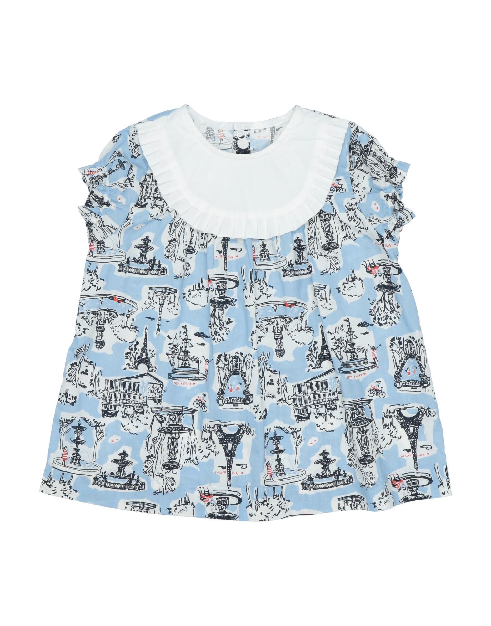 PETIT BATEAU Babykleid Kinder Azurblau von PETIT BATEAU