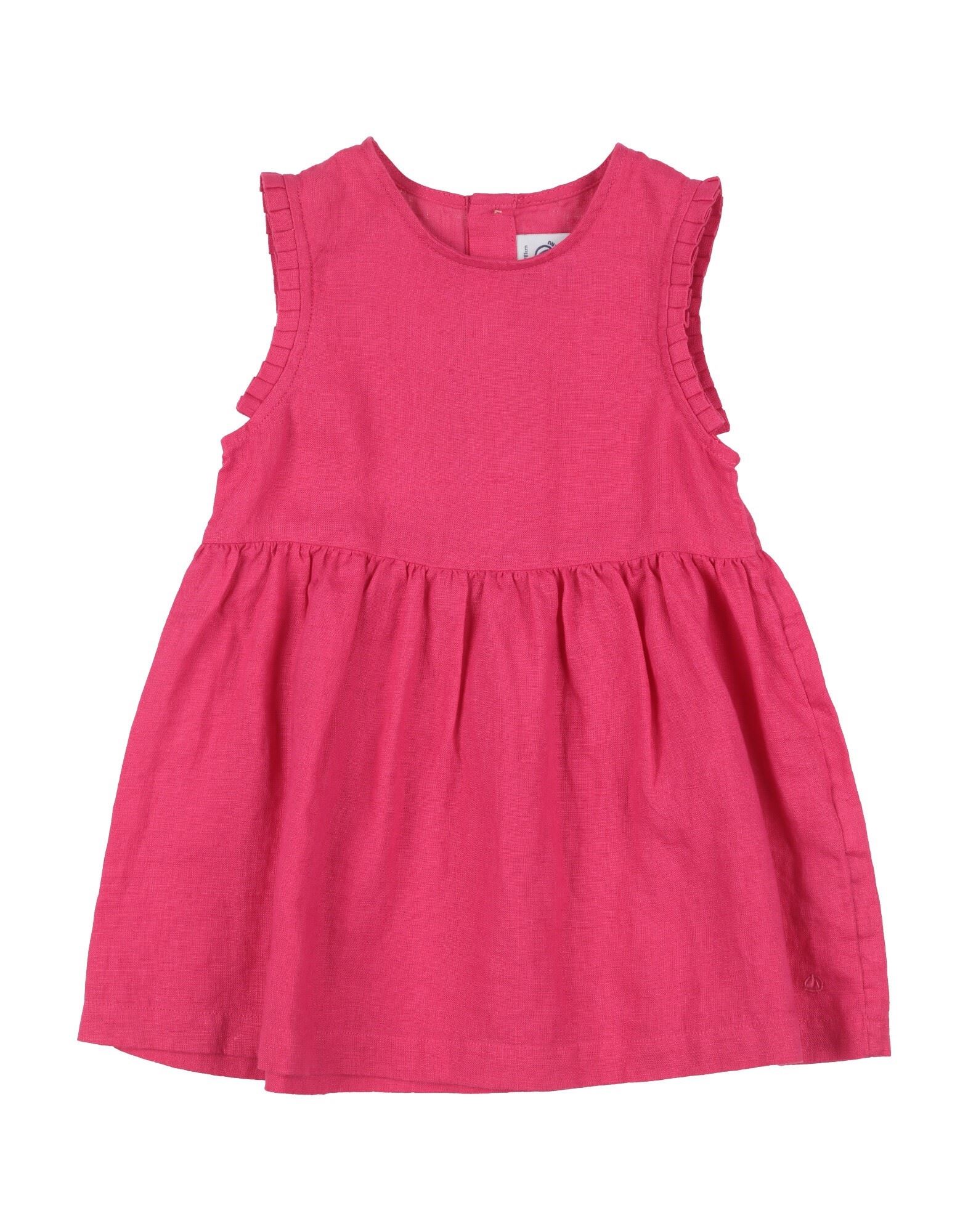 PETIT BATEAU Babykleid Kinder Fuchsia von PETIT BATEAU