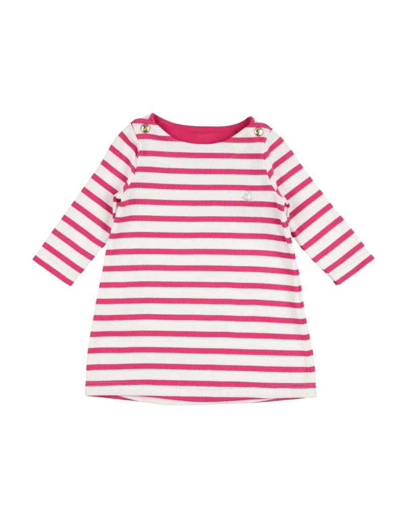 PETIT BATEAU Babykleid Kinder Fuchsia von PETIT BATEAU