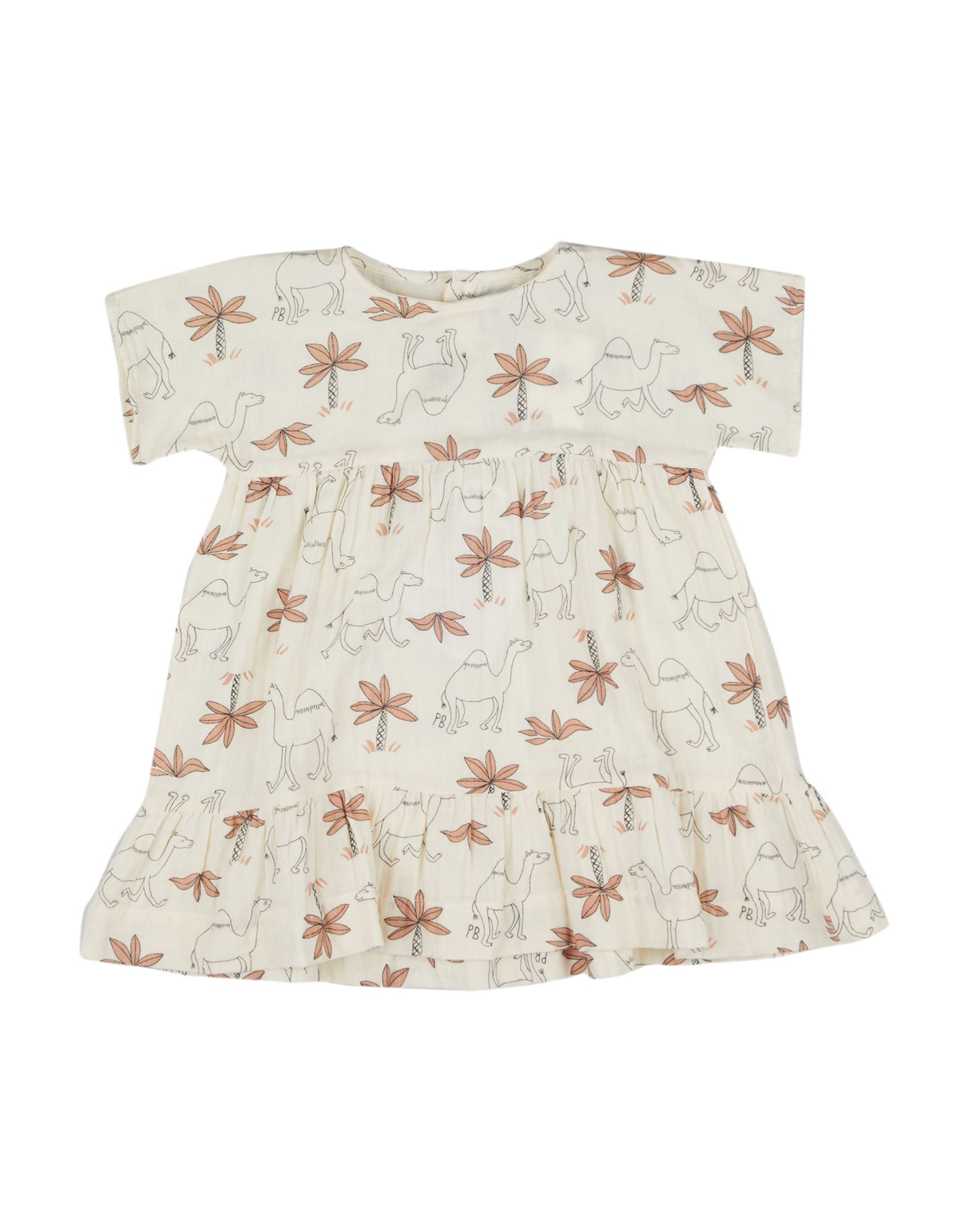 PETIT BATEAU Kinderkleid Kinder Beige von PETIT BATEAU