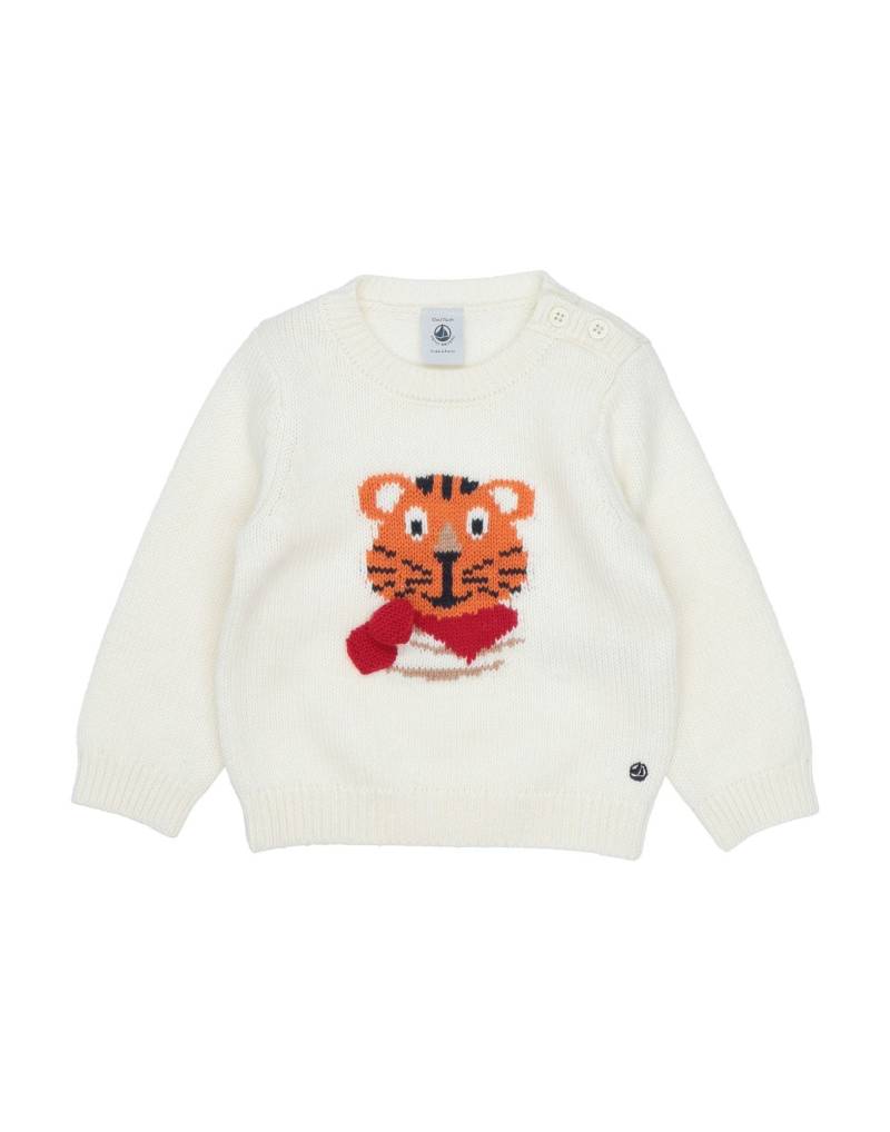 PETIT BATEAU Pullover Kinder Elfenbein von PETIT BATEAU