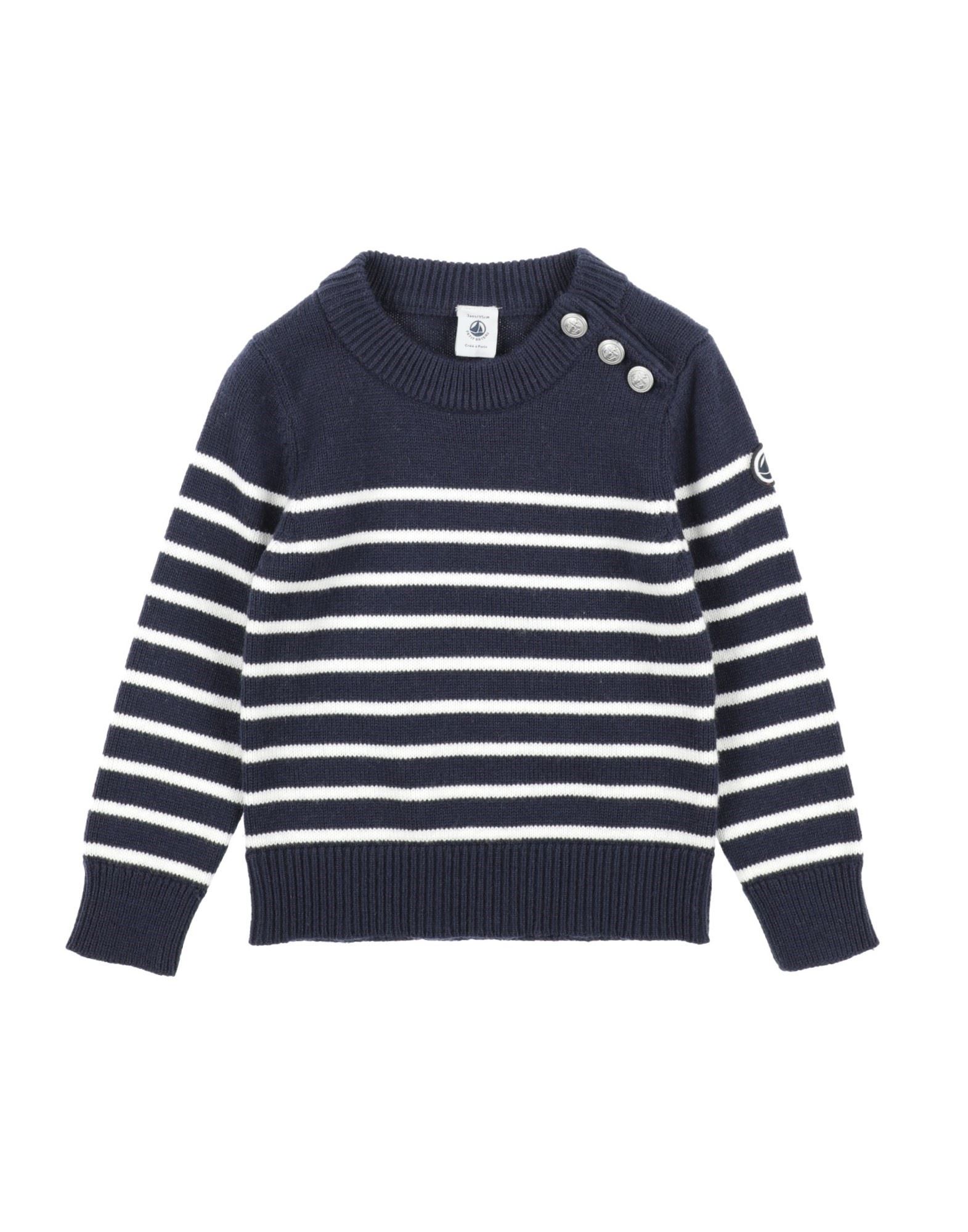 PETIT BATEAU Pullover Kinder Nachtblau von PETIT BATEAU