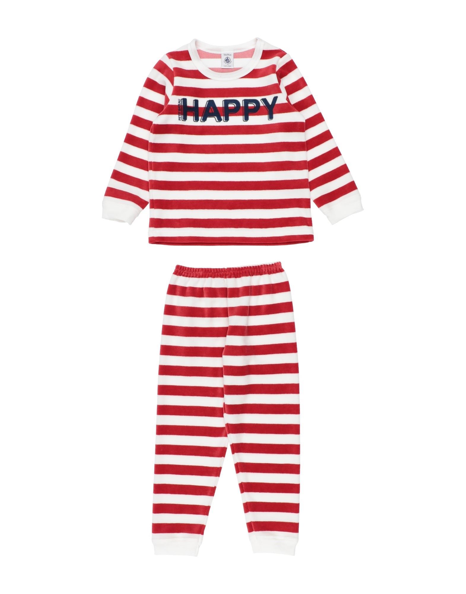 PETIT BATEAU Pyjama Kinder Rot von PETIT BATEAU