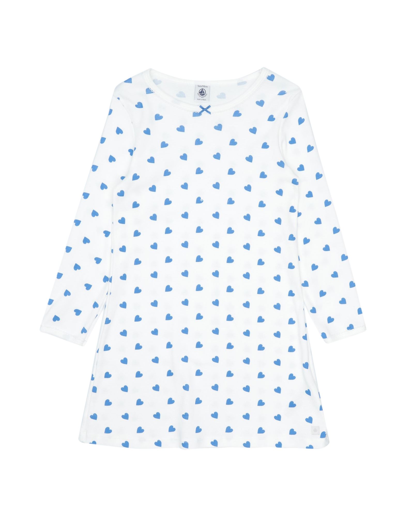 PETIT BATEAU Pyjama Kinder Weiß von PETIT BATEAU