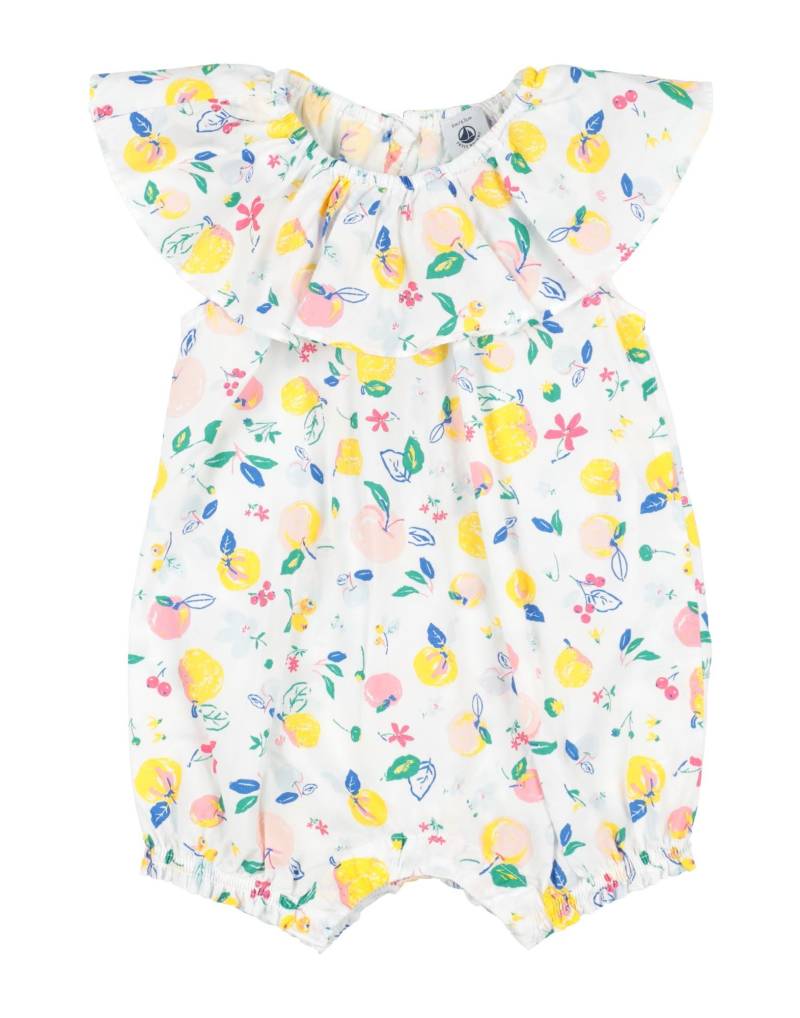 PETIT BATEAU Babystrampler & -latzhosen Kinder Weiß von PETIT BATEAU