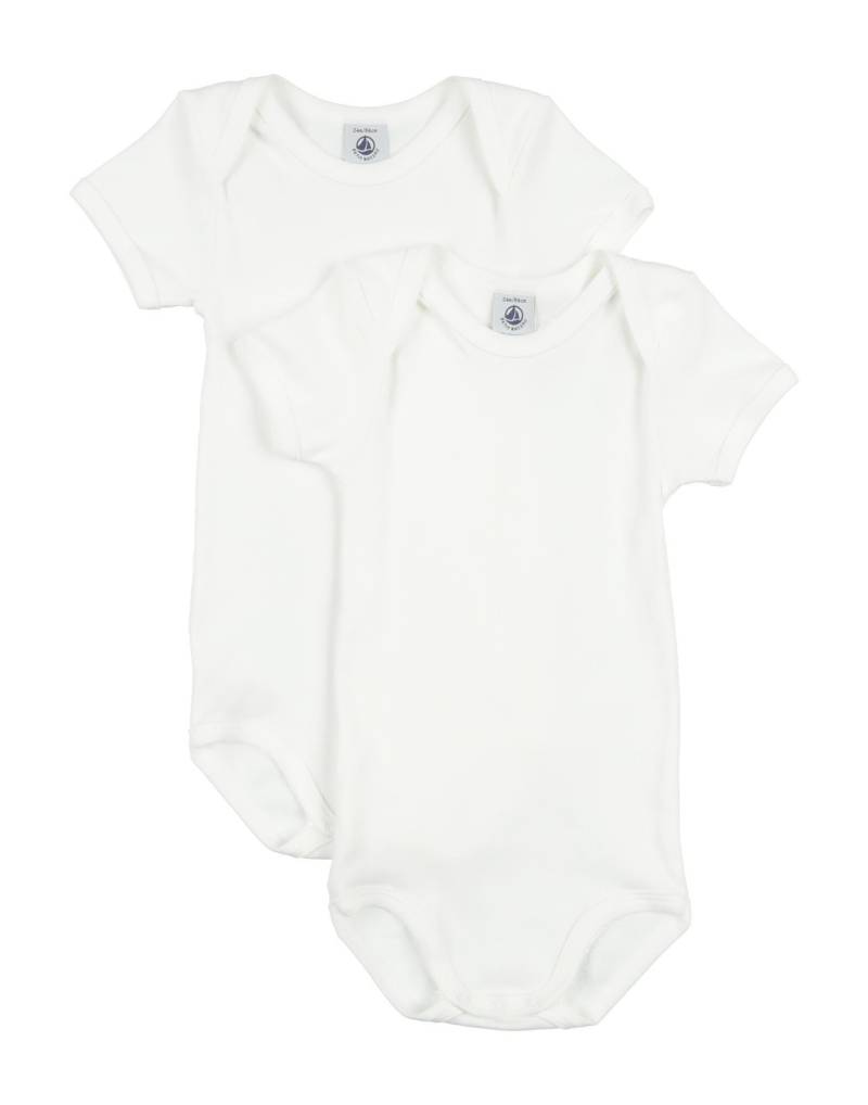 PETIT BATEAU Strampelanzug Kinder Weiß von PETIT BATEAU