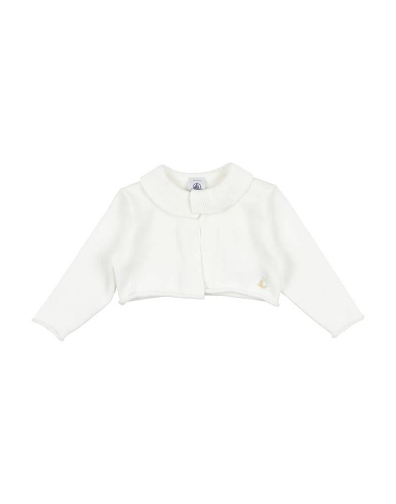 PETIT BATEAU Strickjacke Damen Weiß von PETIT BATEAU