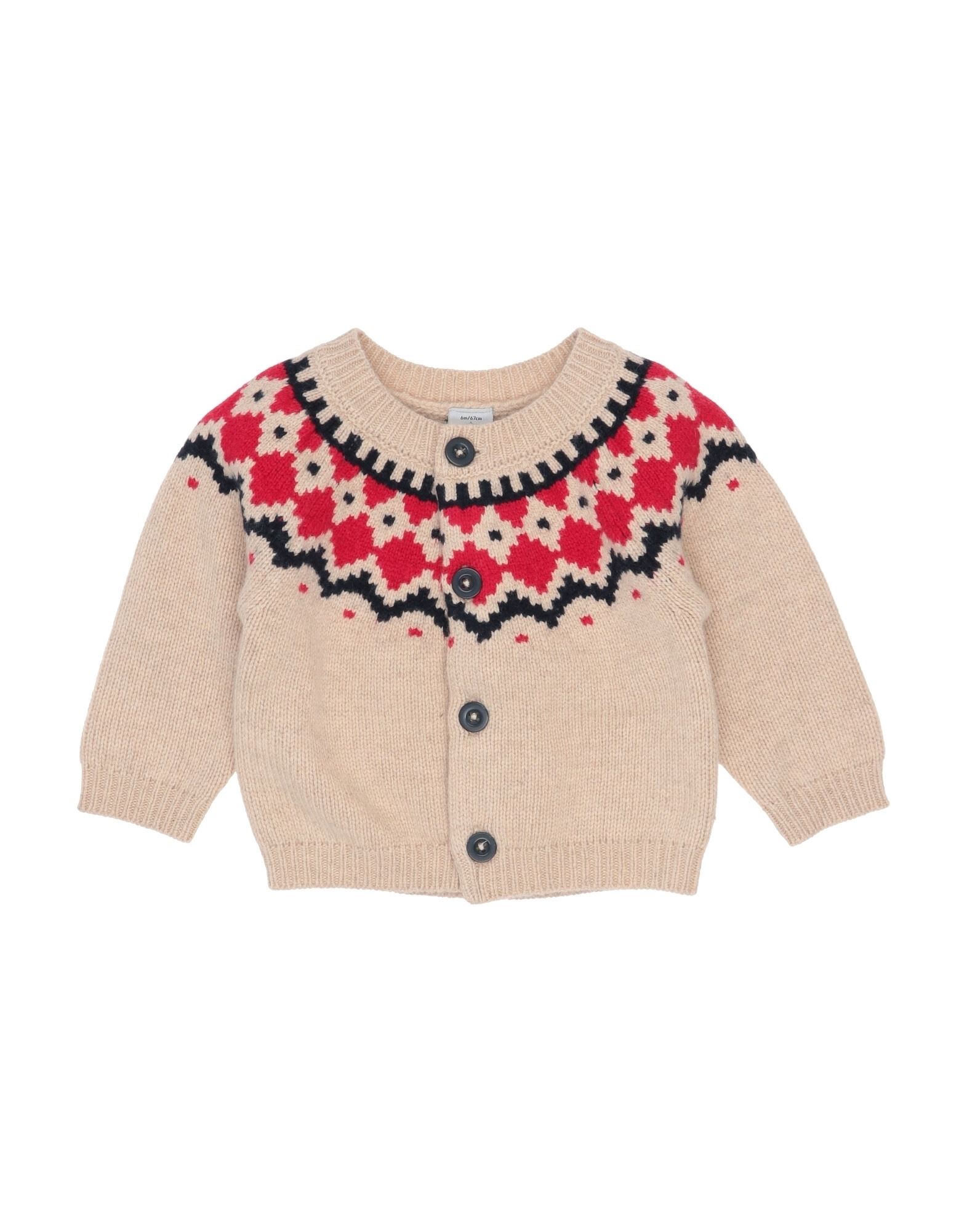 PETIT BATEAU Strickjacke Kinder Beige von PETIT BATEAU