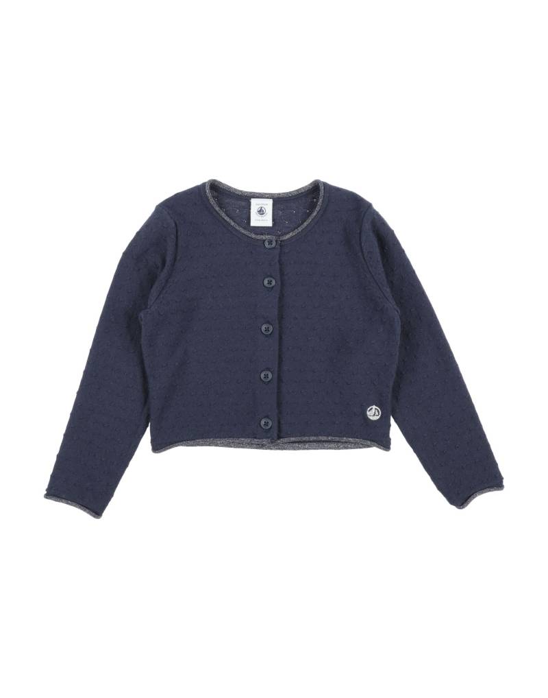 PETIT BATEAU Strickjacke Kinder Nachtblau von PETIT BATEAU