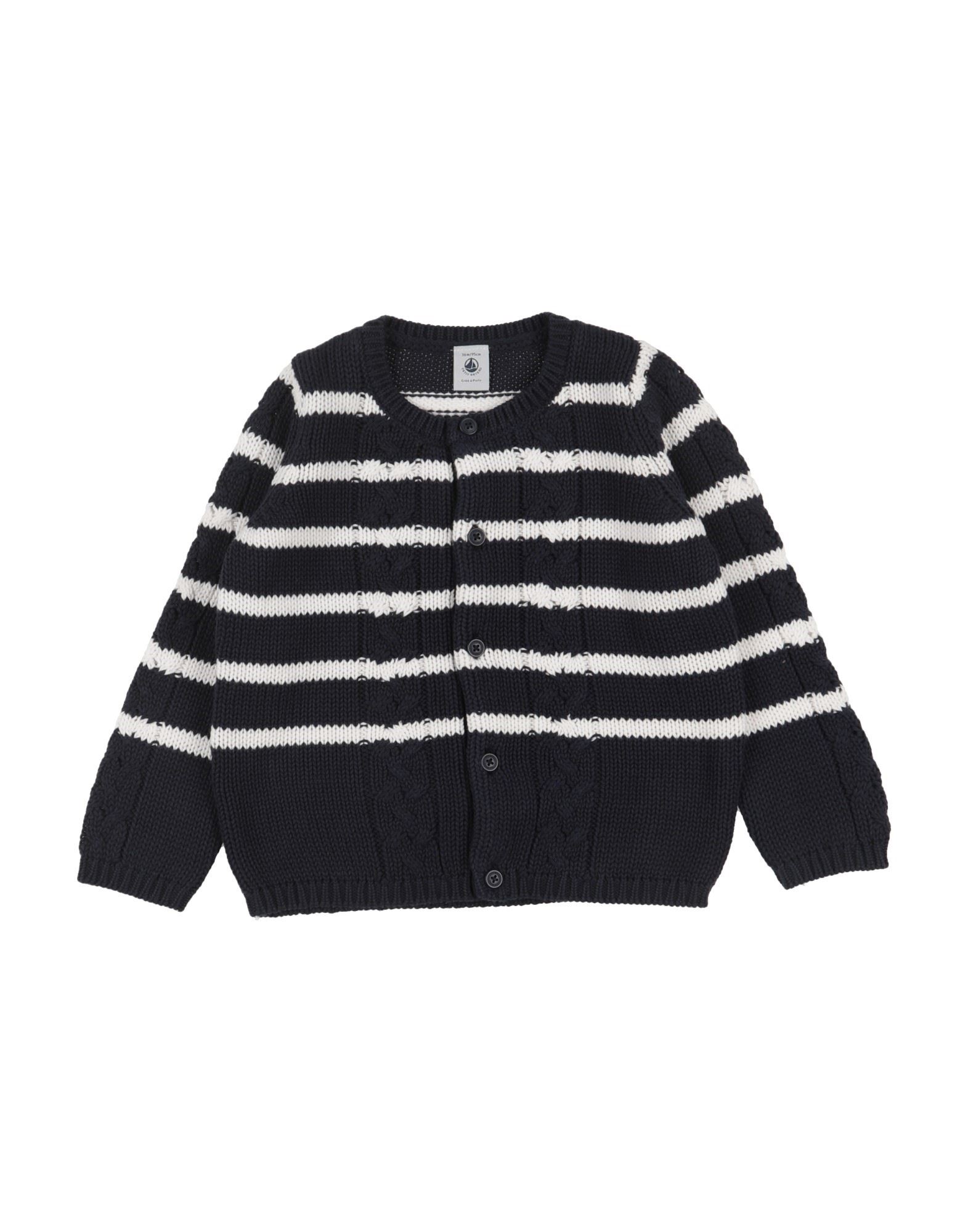 PETIT BATEAU Strickjacke Kinder Nachtblau von PETIT BATEAU