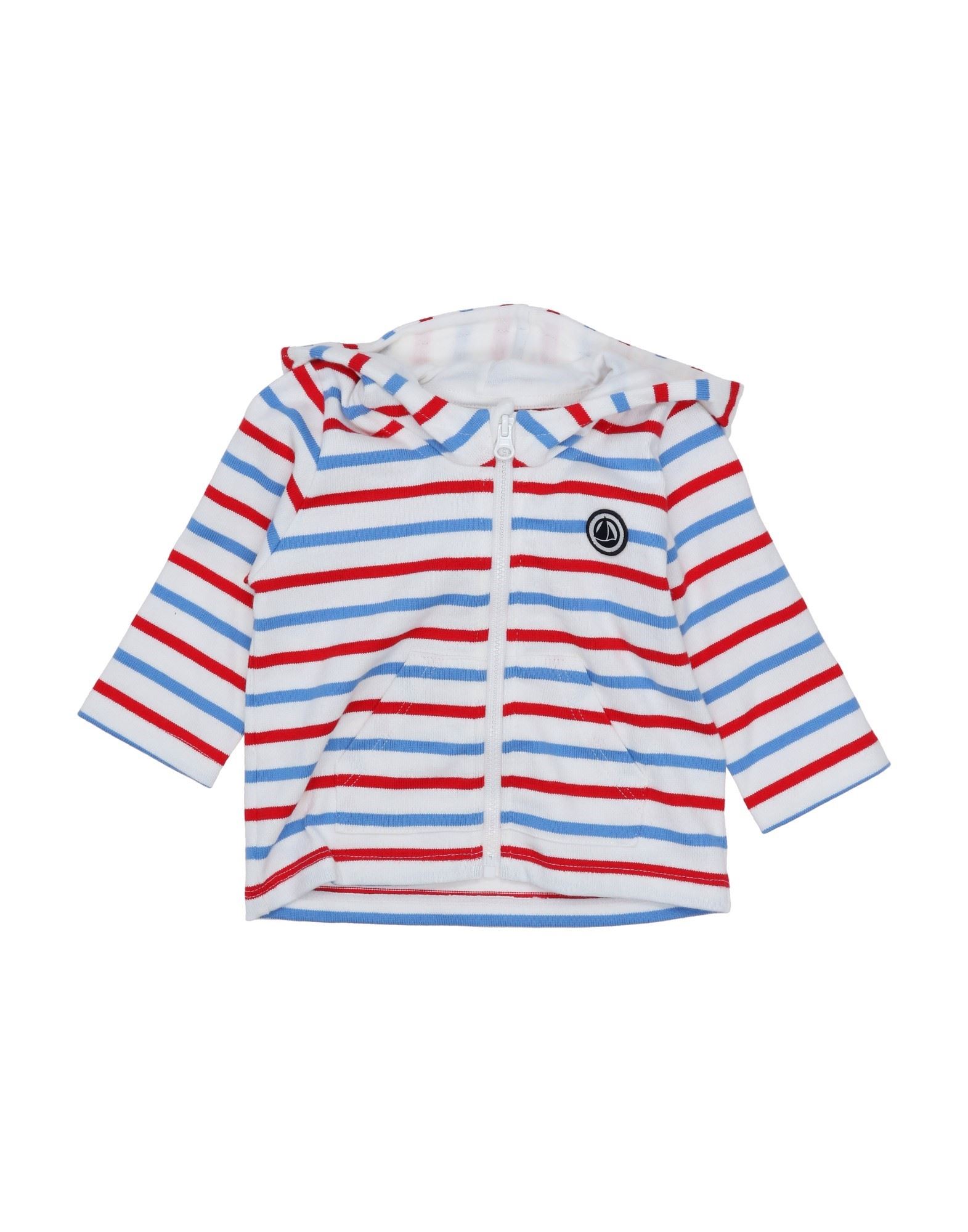 PETIT BATEAU Strickjacke Kinder Weiß von PETIT BATEAU